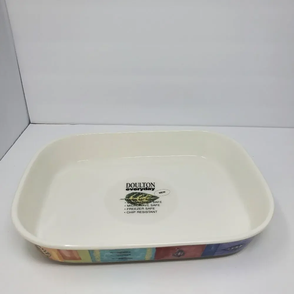 Doulton Everyday New Trailfinder Rectangular Baker casserole dish 9.5
